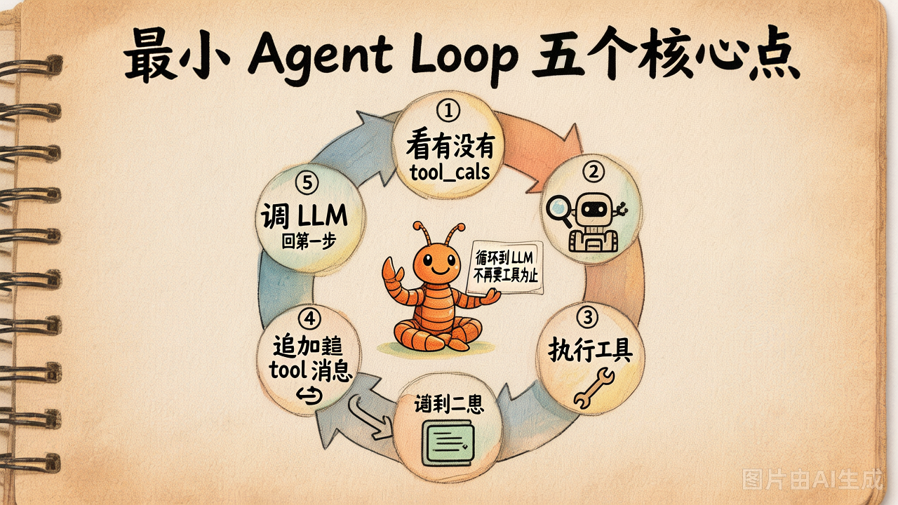 Agent Loop 五个核心点 + 中央停止条件