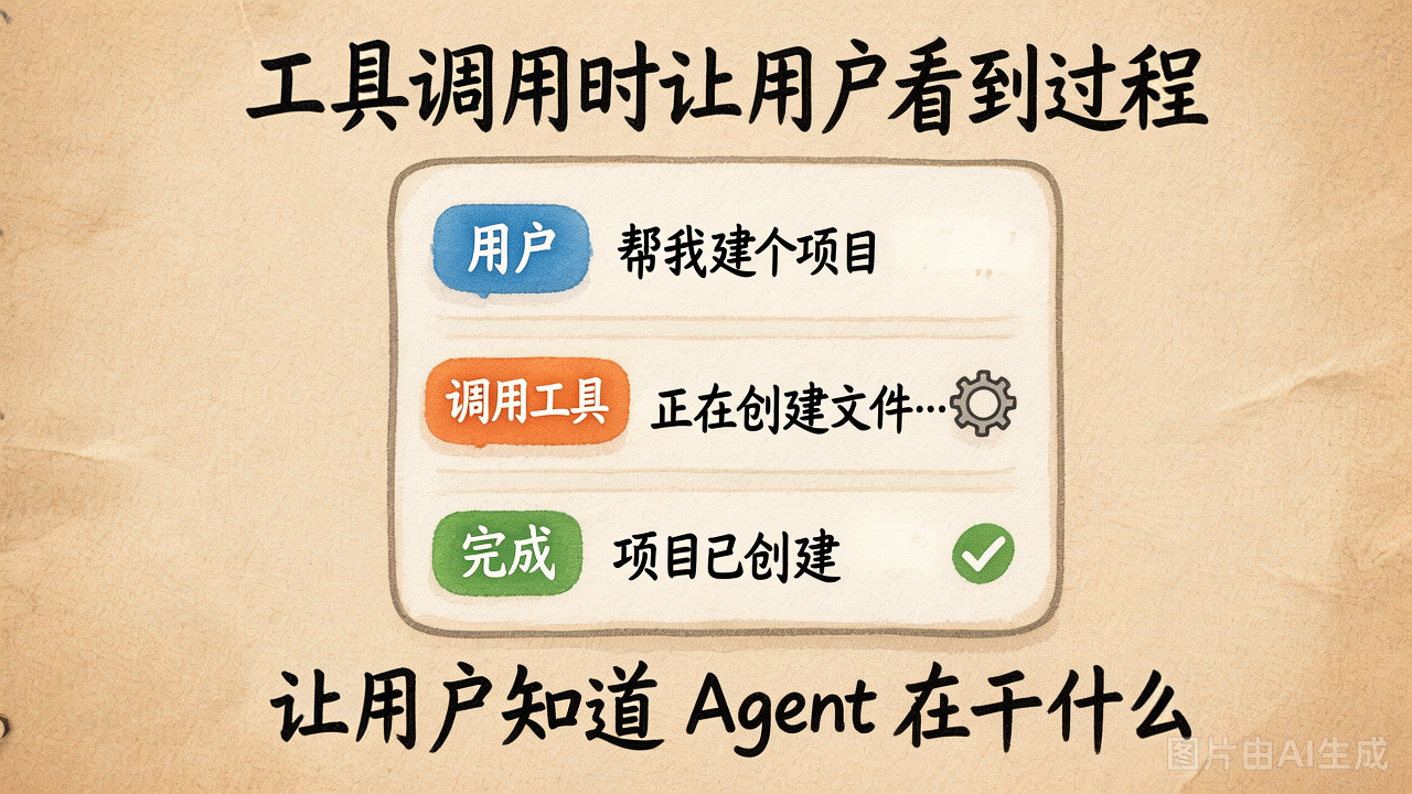 工具调用的过程可视化